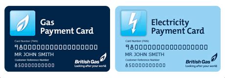 british gas smart card account number|british gas electric smart meter top up.